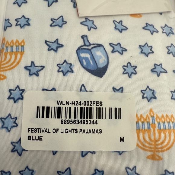 Roller Rabbit Festival of Lights 2 Piece Polo Long Sleeve Pants Set NWT - Picture 2 of 6